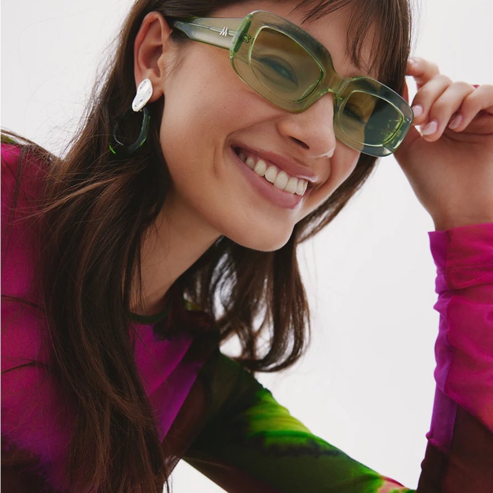 Maguire Bai Green Sunglasses